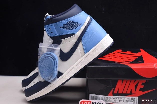 HYPE Air 1 555088-140 OG Retro Obsidian Jordan High 0703
